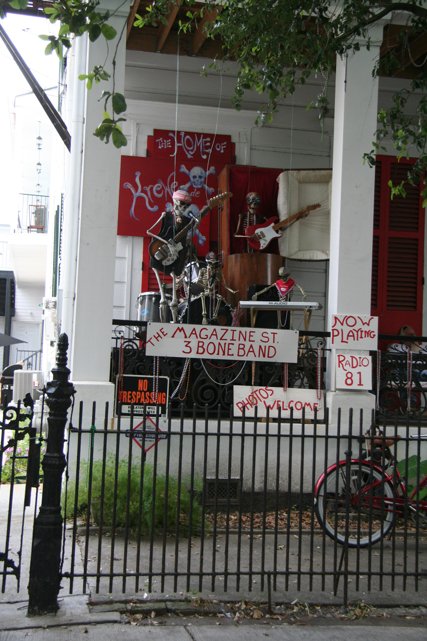 Die Skelett-Band der Magazine Street/The Magazine Street Bone Band